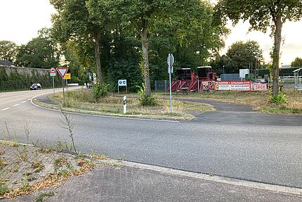 Schlechte Wegführung